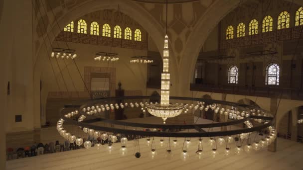 Fateh Grand Mosque Manama Bahrain — Stock Video