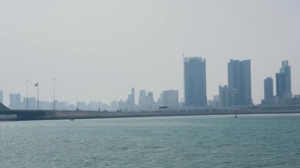 바레인 마나마의 스카이라인 — 비디오