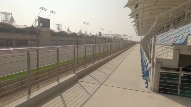 Бахрейн Міжнародна Траса Відкритому Повітрі — стокове відео
