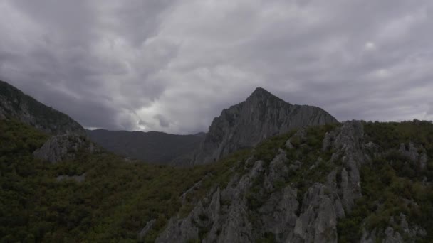 Cachoeira Skaklya Montanhas Bulgária — Vídeo de Stock