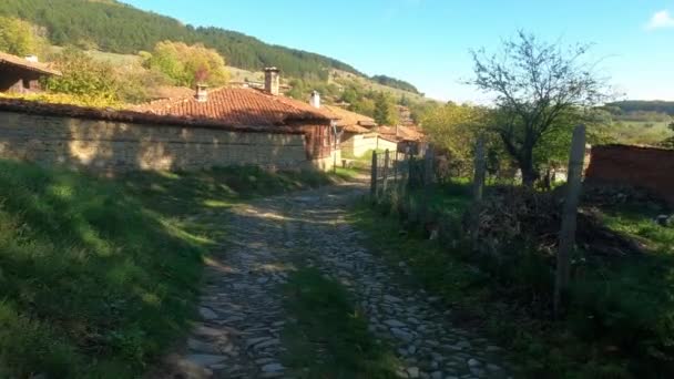 Promenade Travers Village Historique Zheravna Bulgarie — Video