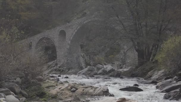Widok Diabelski Most Lub Djawolski Najbardziej Bułgarii — Wideo stockowe