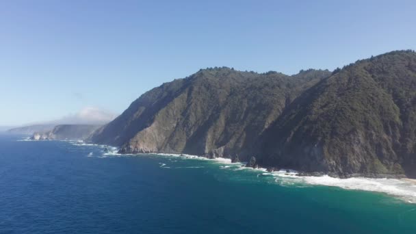 Vidéo Aérienne Quintay Beach Lever Soleil Chili — Video