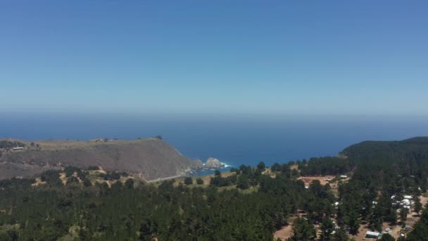 Vista Aérea Playa Laguna Verde Chile — Vídeo de stock