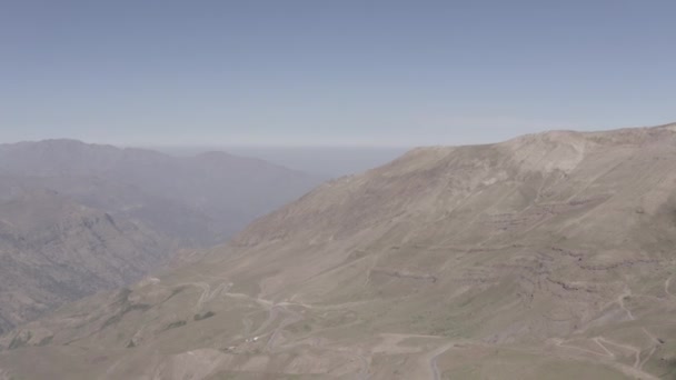 Flygfilm Valle Nevado Chile — Stockvideo