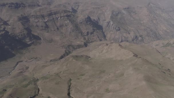Filmik Lotu Ptaka Valle Nevado Chile — Wideo stockowe