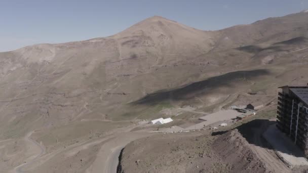 Vídeo Aéreo Valle Nevado Chile — Vídeo de Stock