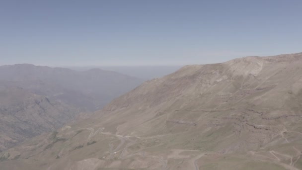 智利Valle Nevado的空中录像 — 图库视频影像