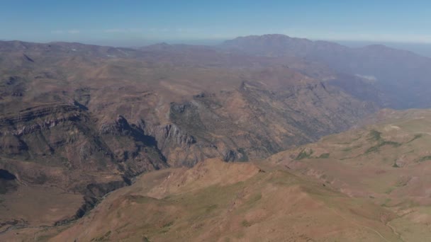 Воздушное Видео Васко Невадо Чили — стоковое видео