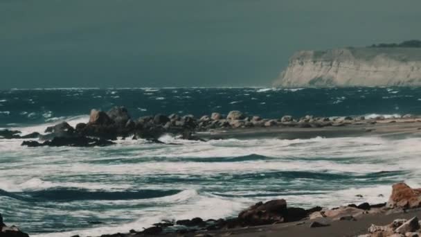 Krásný Výhled Playa Boca Chile — Stock video