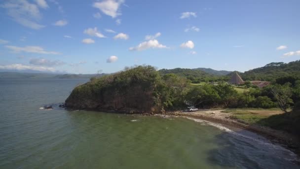 Bella Costa Rica Playa Rajada Vista — Video Stock