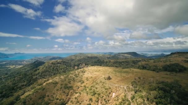 Park Nacional Juan Castro Blanco Kosta Rika Görüşü — Stok video