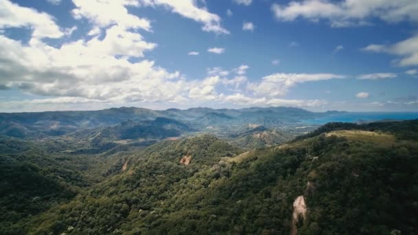 卡斯特罗 布兰科国家公园 哥斯达黎加观点 — 图库视频影像