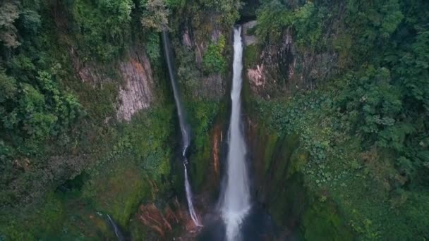 Katarata Del Toro Vattenfall Costa Rica — Stockvideo