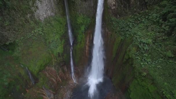 Catarata Del Toro Καταρράκτης Κόστα Ρίκα — Αρχείο Βίντεο