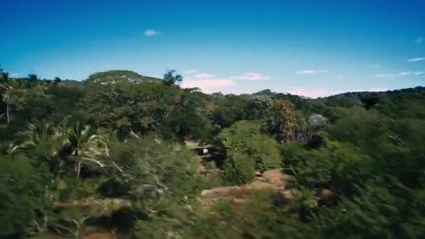 Playa Iguanita Costa Rica Vacker Utsikt — Stockvideo