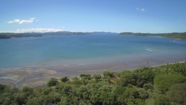 Playa Iguanita 코스타리카 아름다운 — 비디오