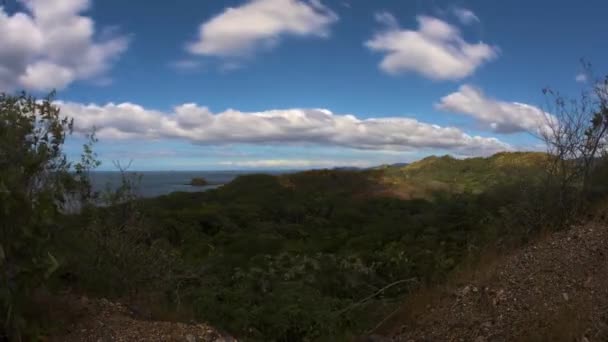 Aerial Playa Fabre Jesus Коста Рика — стоковое видео