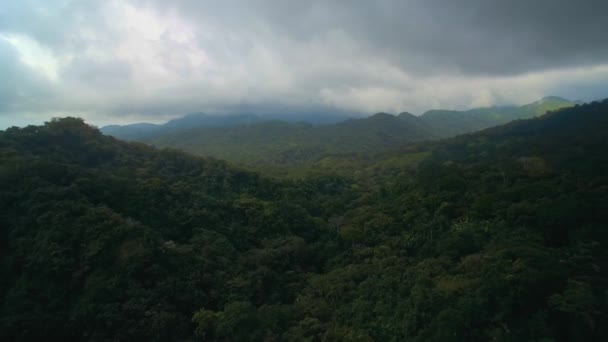Воздушное Видео Parque Nacional Diria Коста Рика — стоковое видео