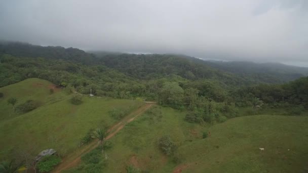 Video Aerial Parque Nacional Diria Kosta Rika — Stok Video