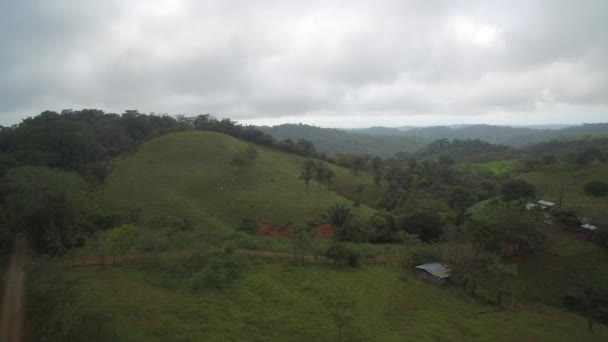 Luchtfoto Video Van Parque Nacional Diria Costa Rica — Stockvideo