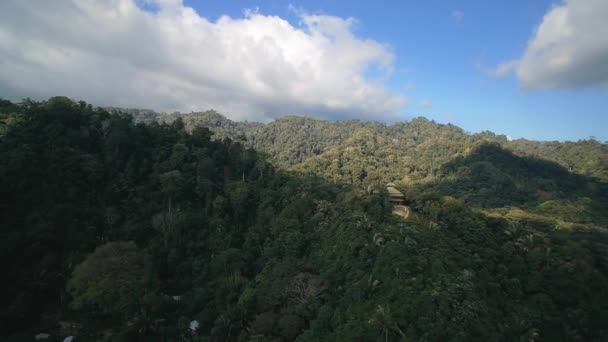 Playa Carate Κόστα Ρίκα Όμορφη Θέα — Αρχείο Βίντεο