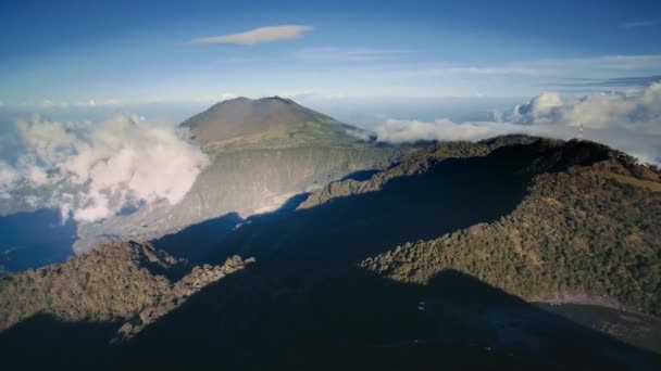 Irazu Volcano National Park Costa Rica View — Stock Video