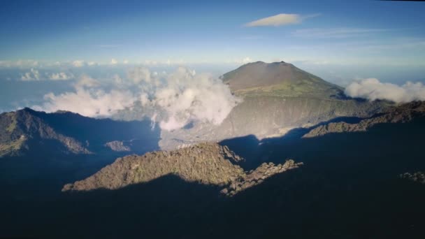 イラウス火山国立公園 コスタリカビュー — ストック動画