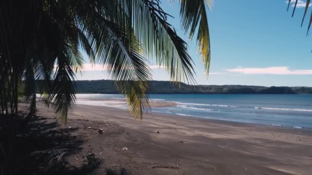 Playa Iguanita Costa Rica Schöne Aussicht — Stockvideo