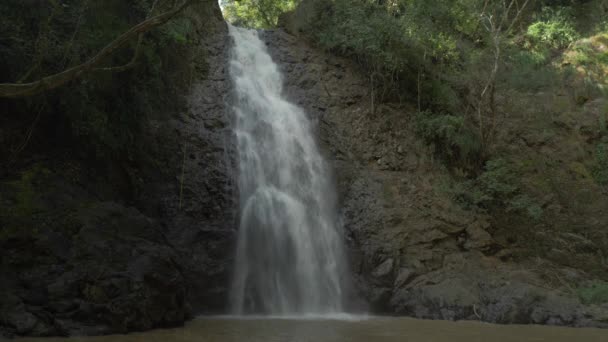 Wodospad Cascada Montezuma Kostaryka — Wideo stockowe