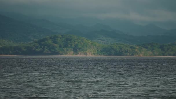 Прекрасна Коста Рика Плайя Раджада Вид — стокове відео