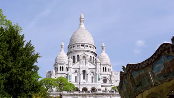 Браззавиль Монмартр Париж Франція — стокове відео