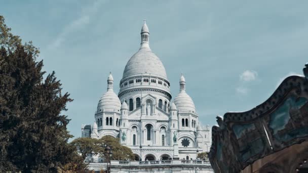 Браззавиль Монмартр Париж Франція — стокове відео