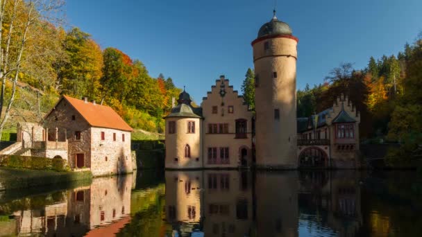 Allemagne Spessart Schloss Mespelbrunn — Video