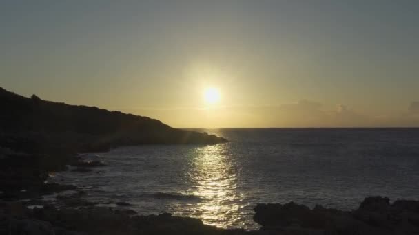 Прекрасний Схід Сонця Пелопоннес Греція Концепція Подорожей — стокове відео
