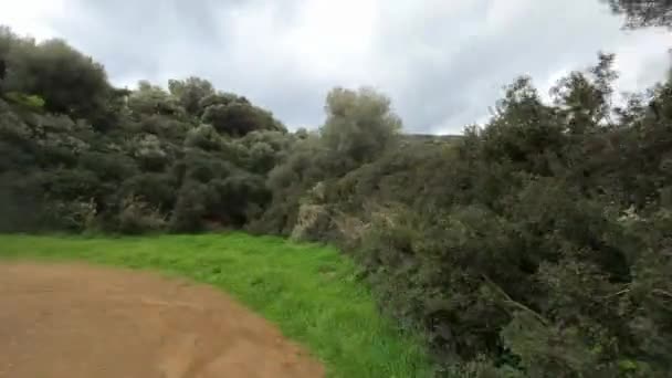 オフロード運転 アルゴリス南部 ペロポネス ギリシャ — ストック動画
