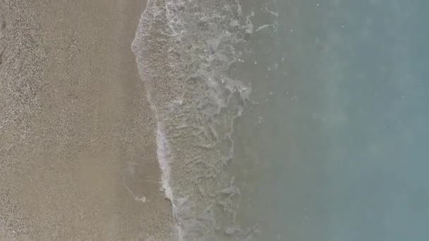 希腊Lefkada Gialos海滩 Aerial — 图库视频影像
