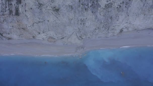 Cliffs Lefkada Cape Grécia — Vídeo de Stock