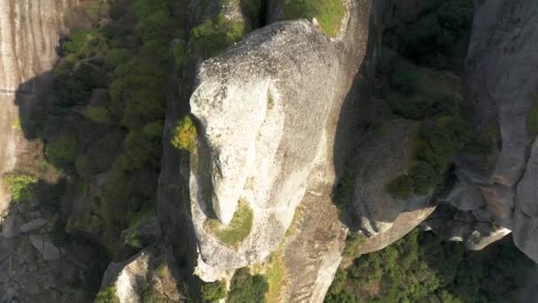 隕石の修道院 ギリシャ グラデッド化および安定化されたバージョン — ストック動画