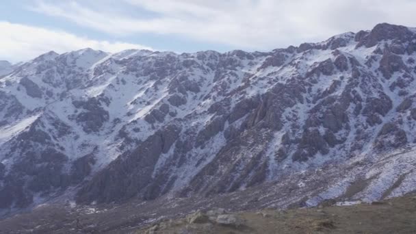 Vista Aérea Hawraman Region Valley Curdistão Irã — Vídeo de Stock