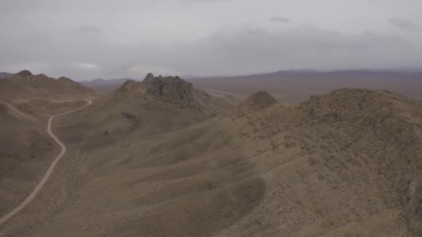 伊朗空中 石滩和山脉 — 图库视频影像