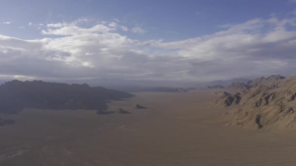 Aérea Desierto Piedra Montañas Irán — Vídeos de Stock