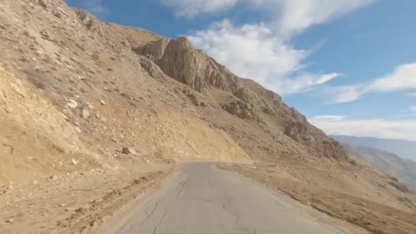 Bergstraße Nach Hawraman Valley Iran — Stockvideo