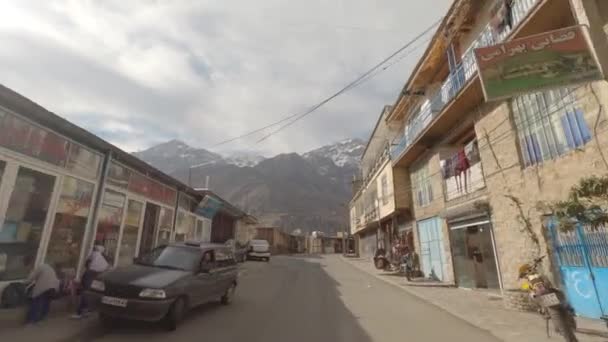 Bergstraße Nach Hawraman Valley Iran — Stockvideo