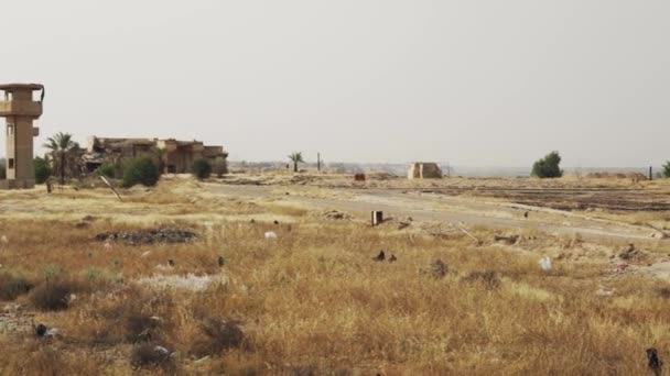 イラクのティクリットの政府地区を破壊 — ストック動画