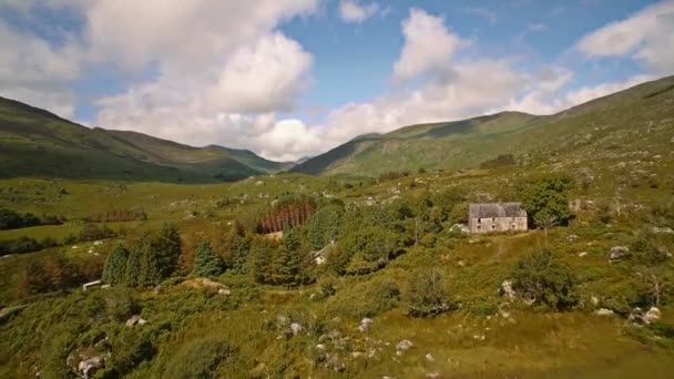 Aerial View Black Valley County Kerry Ireland — Video