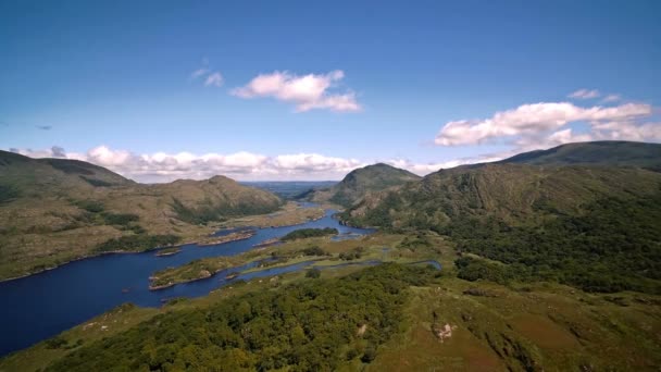Aerial Ladies View County Kerry Irlanda — Vídeo de Stock