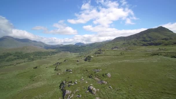 Вид Повітря Molls Gap Графство Керрі Ірландія — стокове відео