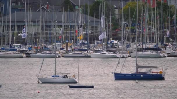 Kinsale Harbor County Cork Ireland — Video Stock