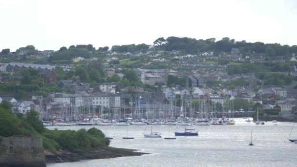 Kinsale Harbor County Cork Ireland — Vídeo de Stock
